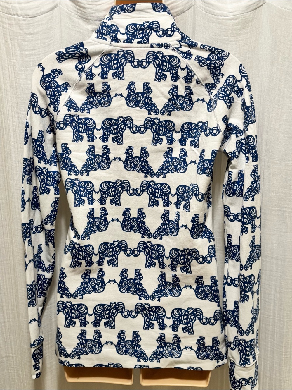 Lilly Pulitzer Captain Popover Tons of Fun Elephant Print Size XS - Picture 5 of 6